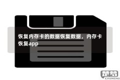 内存卡数据怎么恢复?高效方法及专业软件推荐