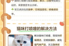 猫咪老打喷嚏怎么办?原因与家庭护理全指南