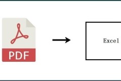 pdf转excel最简单方法