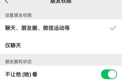 朋友圈公开但是别人看不见