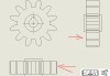 sw齿轮工程图简化