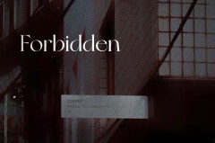 forbidden用法