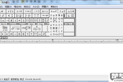 mathtype 空心字母
