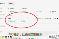QQ音乐电脑全屏滚动歌词