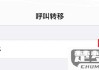 为什么苹果手机呼叫转移设置不了