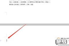 删除word空白页的方法