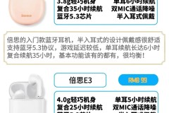 倍思蓝牙耳机怎么样？音质、续航与同价位产品全面评测