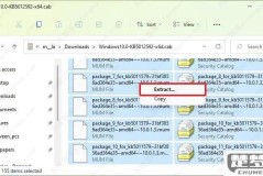 cab文件怎么安装?Windows系统中安装cab文件的完整指南