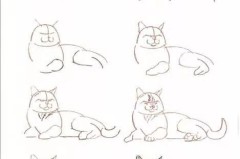 小猫怎么画简单又可爱？零基础也能学会的绘画教程