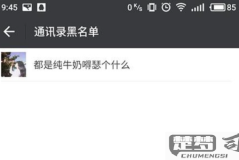 微信黑名单怎么设置及解除?黑名单与删除好友的区别是什么?
