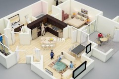 3d立体装修效果图制作