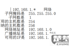 ip地址子网掩码计算网络地址
