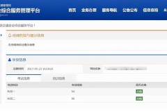 交管12123查个人成绩单