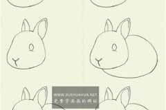 兔子怎么画简单又可爱?一步步教你画出萌态十足的兔子