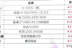 i5电脑多少钱