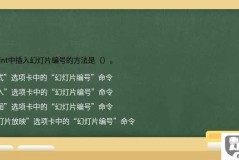 幻灯片编号怎么设置?PowerPoint中设置幻灯片编号的完整指南