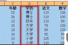 表格汇总分类统计