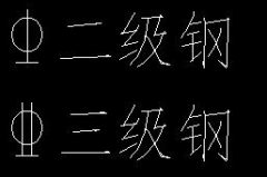 钢筋型号的符号怎样打出来