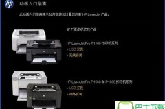 惠普p1106打印机驱动怎么安装