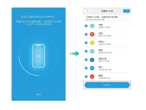 苹果手机的短信怎么导入安卓手机