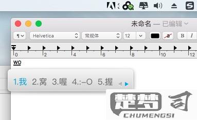 Mac输入法
