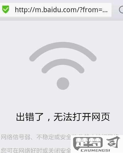 为什么手机连接wifi显示不可上网