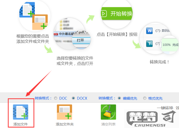 电脑上如何把pdf转换成word文档