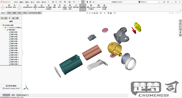 solidworks一键爆炸图