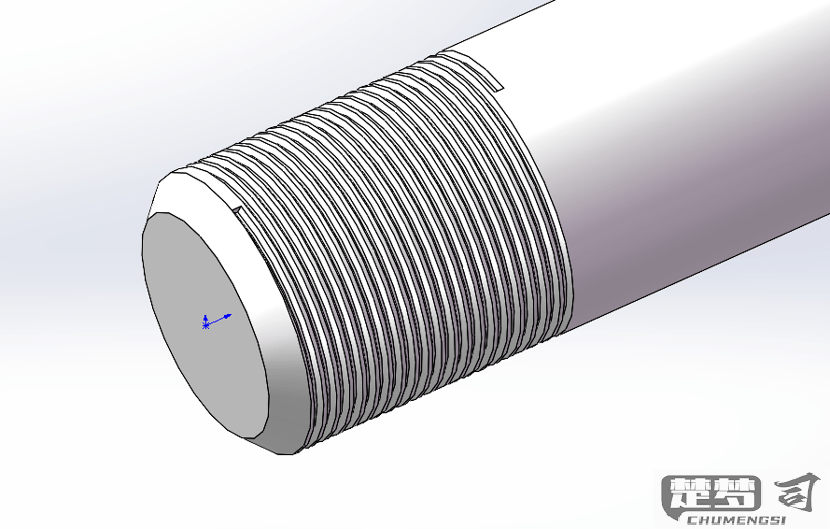 螺纹装饰线 solidworks