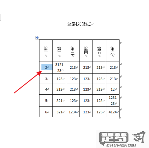 word如何设置表格列宽为3厘米