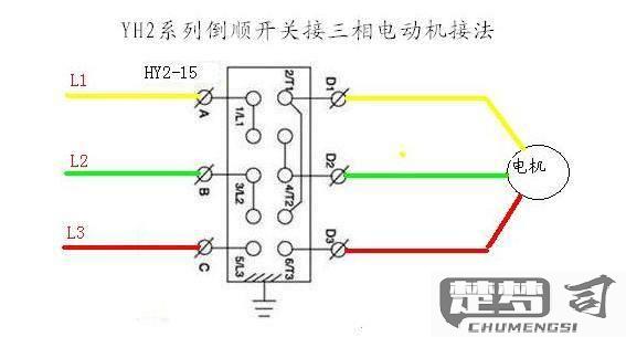 220v异步电机接线图