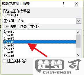 怎样将sheet1移到另一个表里