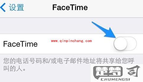 开通facetime的详细步骤吗