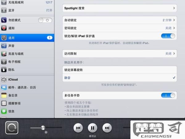 ipad没有开静音但静音了