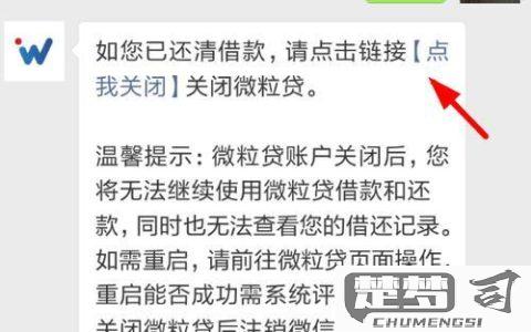 微信微粒贷怎么关闭？详细步骤与注意事项