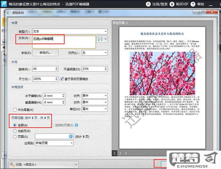 pdf加水印怎么加？详细步骤与工具推荐
