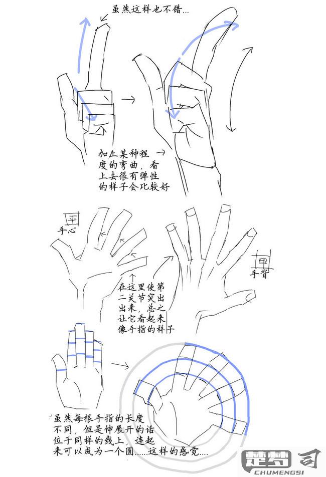 手怎么画简单又好看？初学者必学的5个技巧