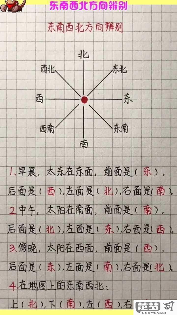 地图怎么看东南西北？5种实用方法帮你轻松识别方向
