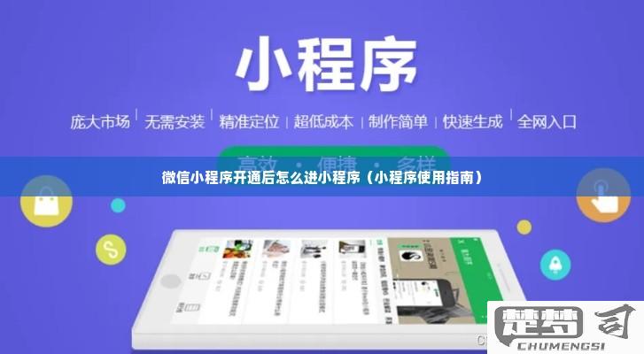 微信小程序怎么打开？完整指南和常见问题解答