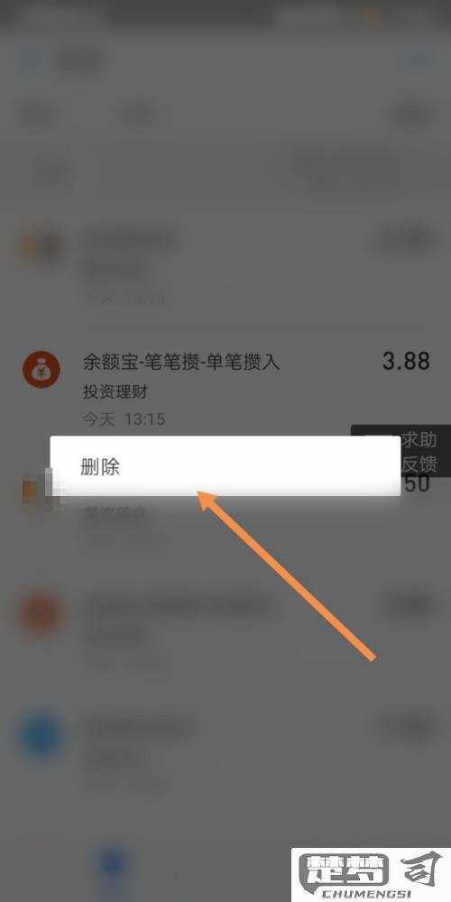 支付宝账单怎么删除？详细操作步骤与注意事项