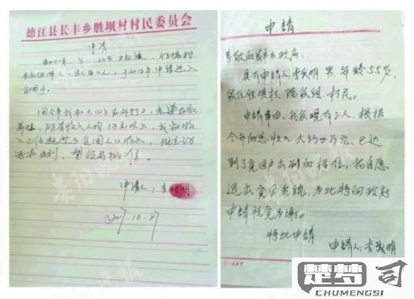 低保户申请书怎么写？完整指南与格式要求