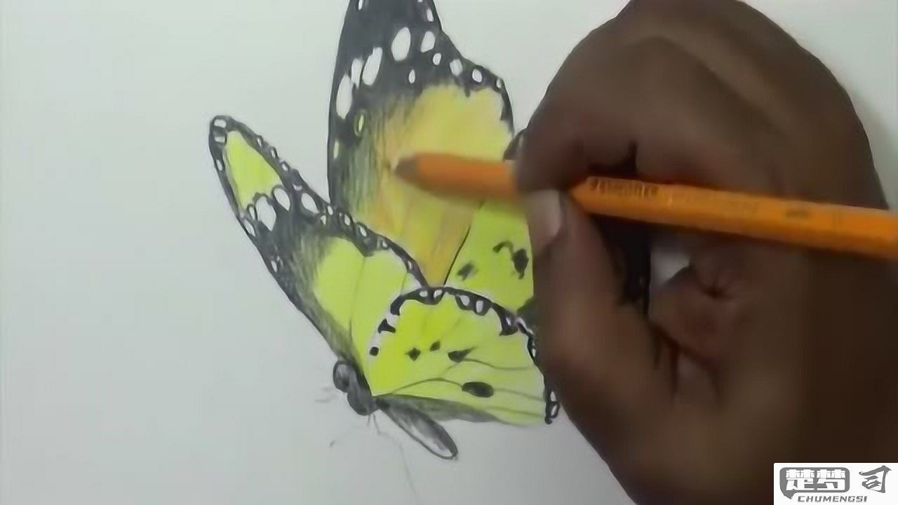 怎么画蝴蝶简单漂亮？适合初学者的步骤图解与视频教程