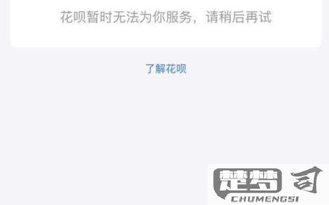 花呗开通不了怎么办？系统化解决方案与原因分析