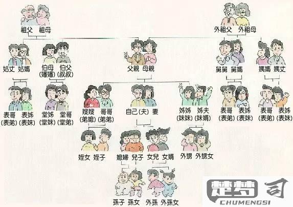 妈妈的堂姐怎么称呼？中国传统亲属称谓详解