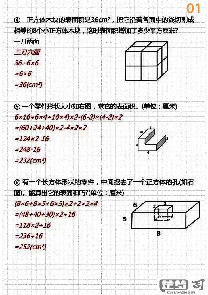 正方体的表面积怎么算？详细步骤与实用例子解析