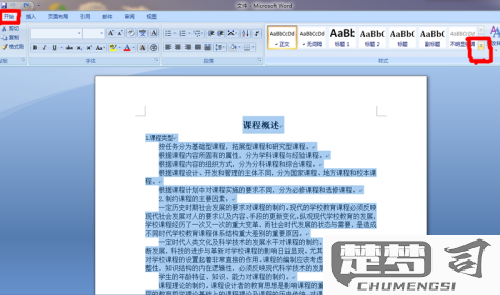 word怎么清除格式？清除Word文档格式的完整指南